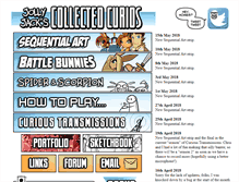 Tablet Screenshot of collectedcurios.com